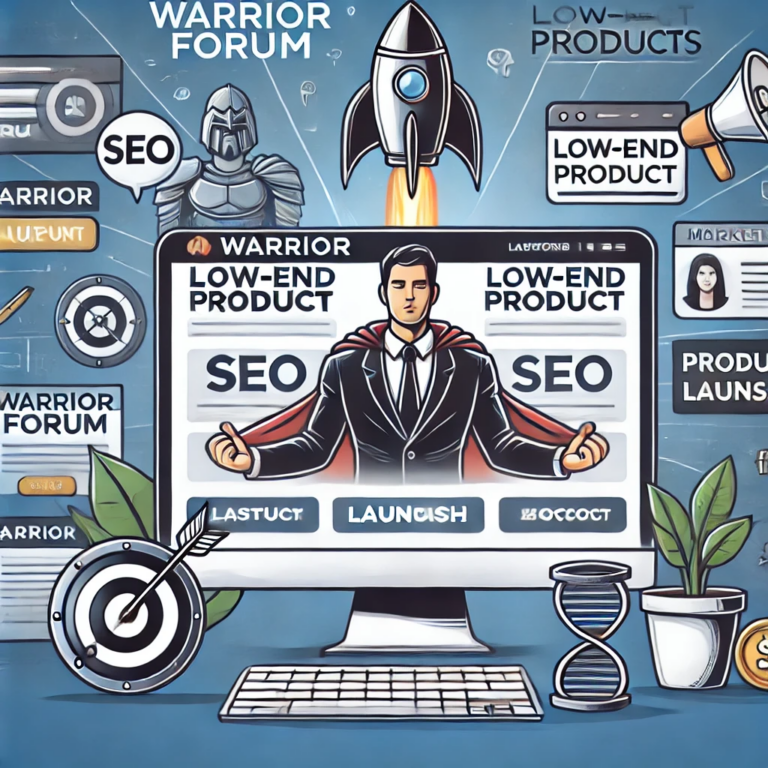 How To Launch Low-End Products On The Warrior Forum